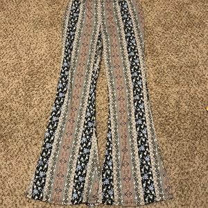 Forever 21 Ornate Flare Pants